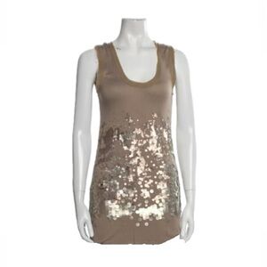 Givenchy Brown Sequin Mini Dress